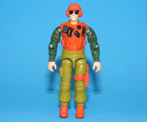 1988 GI JOE SKIDMARK v1 DESERT FOX DRIVER 100% COMPLETE C8 HASBRO