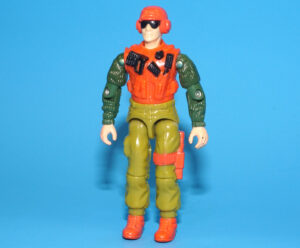1988 GI JOE SKIDMARK v1 DESERT FOX DRIVER 100% COMPLETE C8 HASBRO