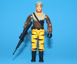 1988 GI JOE TIGER FORCE FROSTBITE v2 TIGER CAT DRIVER 100% COMPLETE C8+ HASBRO
