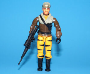 1988 GI JOE TIGER FORCE FROSTBITE v2 TIGER CAT DRIVER 100% COMPLETE C8+ HASBRO