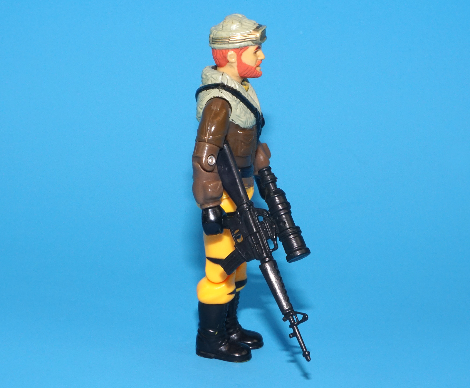 1988 GI JOE TIGER FORCE FROSTBITE v2 TIGER CAT DRIVER 100% COMPLETE C8+ HASBRO - Image 3