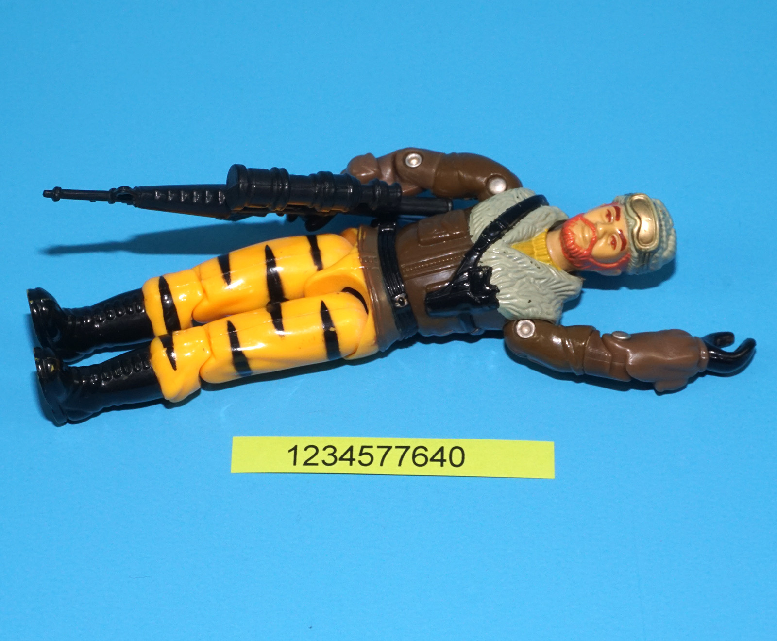 1988 GI JOE TIGER FORCE FROSTBITE v2 TIGER CAT DRIVER 100% COMPLETE C8+ HASBRO - Image 5