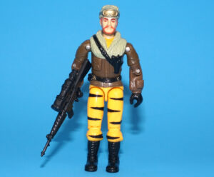 1988 GI JOE TIGER FORCE FROSTBITE v2 TIGER CAT DRIVER 100% COMPLETE C9 HASBRO