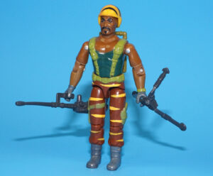 1988 GI JOE TIGER FORCE ROADBLOCK v3 100% COMPLETE C8+ HASBRO READ