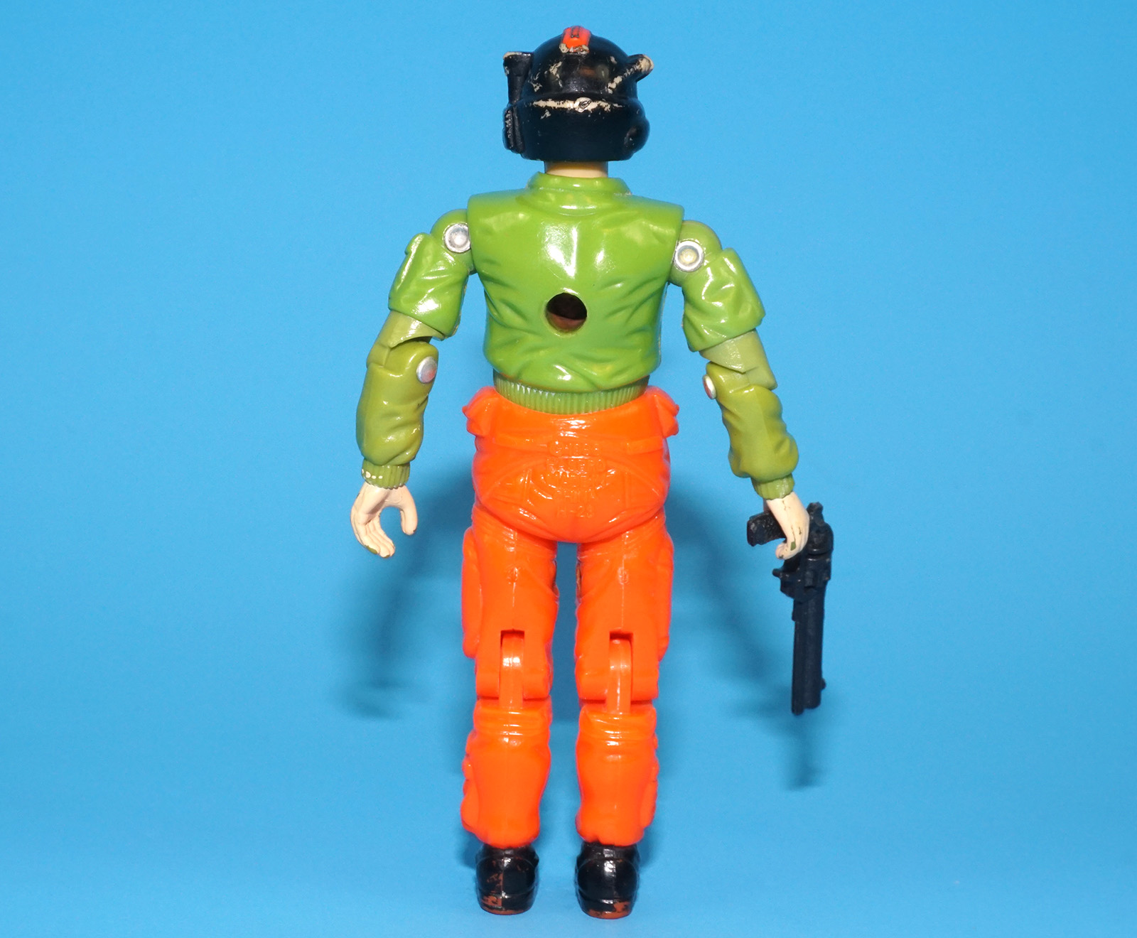 1988 GI JOE WINDMILL v1 SKYSTORM PILOT 100% COMPLETE C8 HASBRO - Image 3