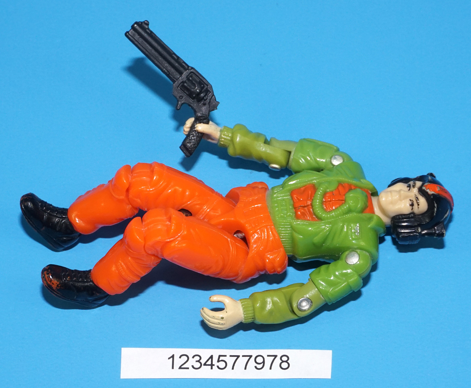 1988 GI JOE WINDMILL v1 SKYSTORM PILOT 100% COMPLETE C8 HASBRO - Image 4