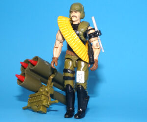 1989 GI JOE BACKBLAST v1 100% COMPLETE C8+ HASBRO