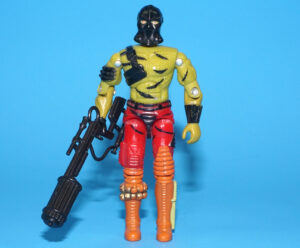 1989 GI JOE DARKLON v1 EVADER DRIVER 100% COMPLETE C8 HASBRO