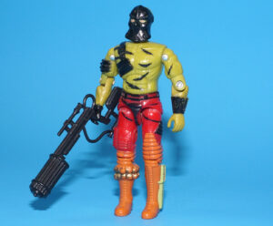 1989 GI JOE DARKLON v1 EVADER DRIVER 100% COMPLETE C8 HASBRO