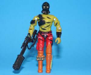 1989 GI JOE DARKLON v1 EVADER DRIVER 100% COMPLETE C8+ HASBRO