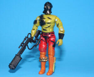 1989 GI JOE DARKLON v1 EVADER DRIVER 100% COMPLETE C8+ HASBRO
