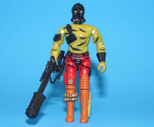 1989 GI JOE DARKLON v1 EVADER DRIVER 100% COMPLETE C8+ HASBRO