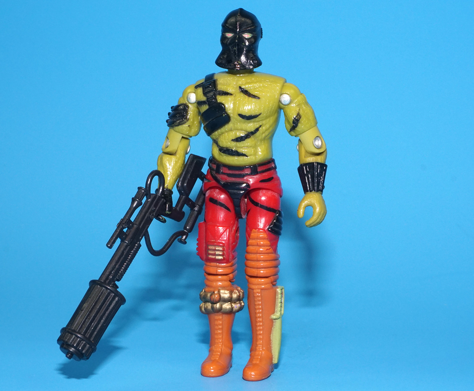1989 GI JOE DARKLON v1 EVADER DRIVER 100% COMPLETE C8+ HASBRO - Image 2