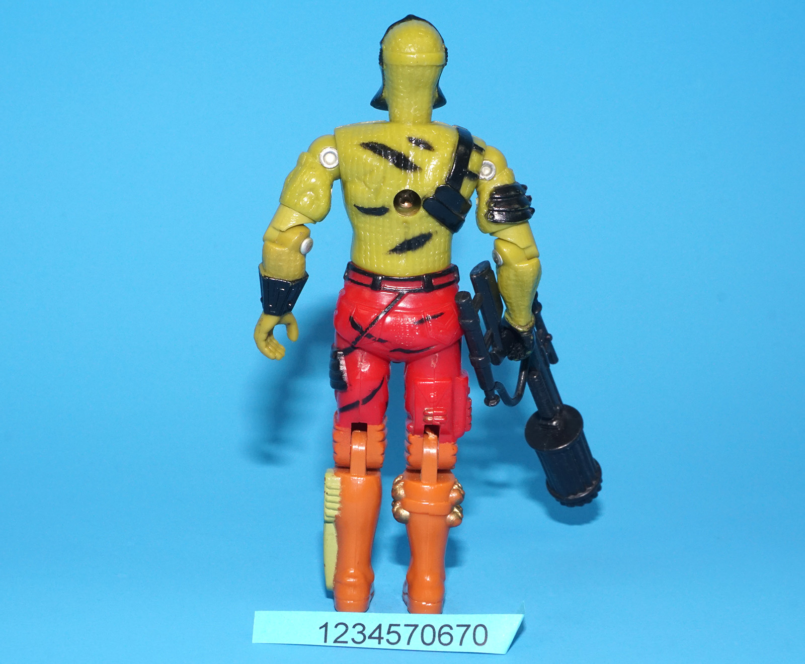 1989 GI JOE DARKLON v1 EVADER DRIVER 100% COMPLETE C8+ HASBRO - Image 3