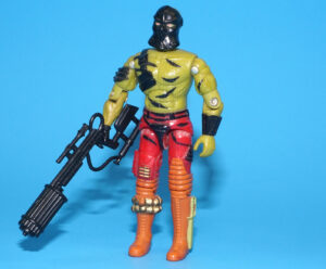 1989 GI JOE DARKLON v1 EVADER DRIVER 100% COMPLETE C8+ HASBRO