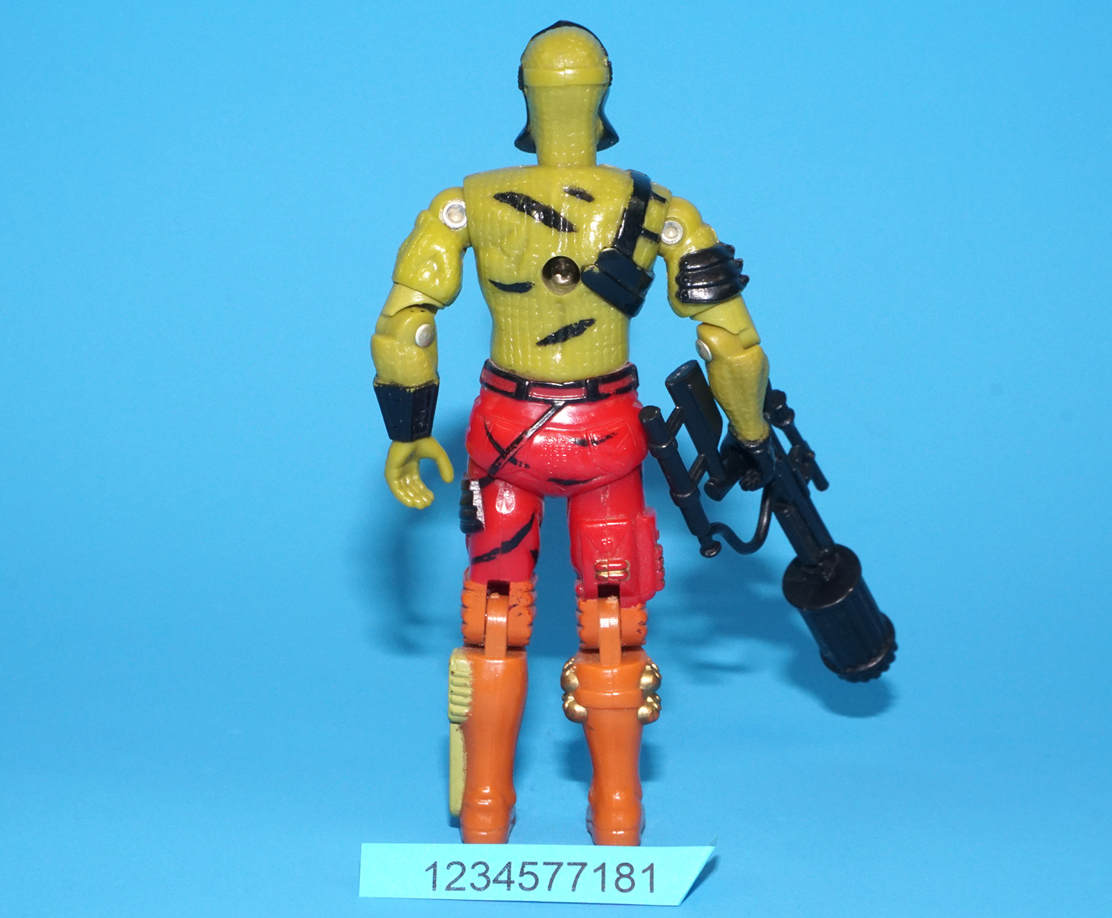 1989 GI JOE DARKLON v1 EVADER DRIVER 100% COMPLETE C8+ HASBRO - Image 3