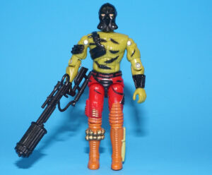 1989 GI JOE DARKLON v1 EVADER DRIVER 100% COMPLETE C9 HASBRO