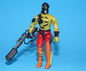 1989 GI JOE DARKLON v1 EVADER DRIVER 100% COMPLETE C9 HASBRO