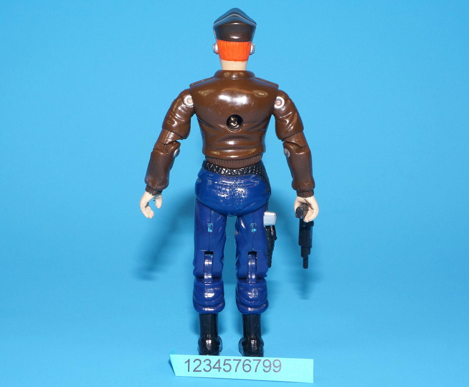 1989 GI JOE DOGFIGHT V1 MUDFIGHTER PILOT 100% COMPLETE C9+ HASBRO - Image 4