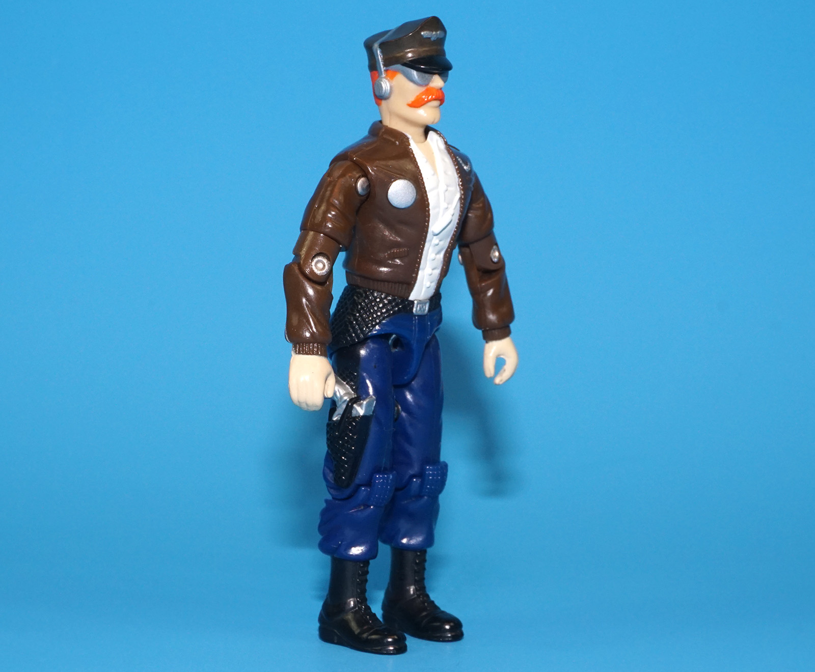 1989 GI JOE DOGFIGHT v1 MUDFIGHTER PILOT C9+ HASBRO - Image 3