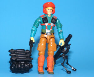1989 GI JOE DOWNTOWN v1 100% COMPLETE C9 EURO YELLOW HANDS HASBRO READ