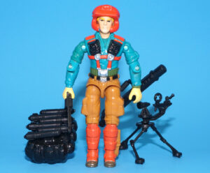 1989 GI JOE DOWNTOWN v1 100% COMPLETE C9 EURO YELLOW HANDS HASBRO