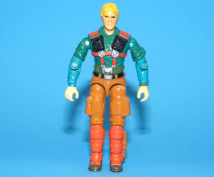 1989 GI JOE DOWNTOWN v1 C8+ EURO YELLOW HANDS HASBRO