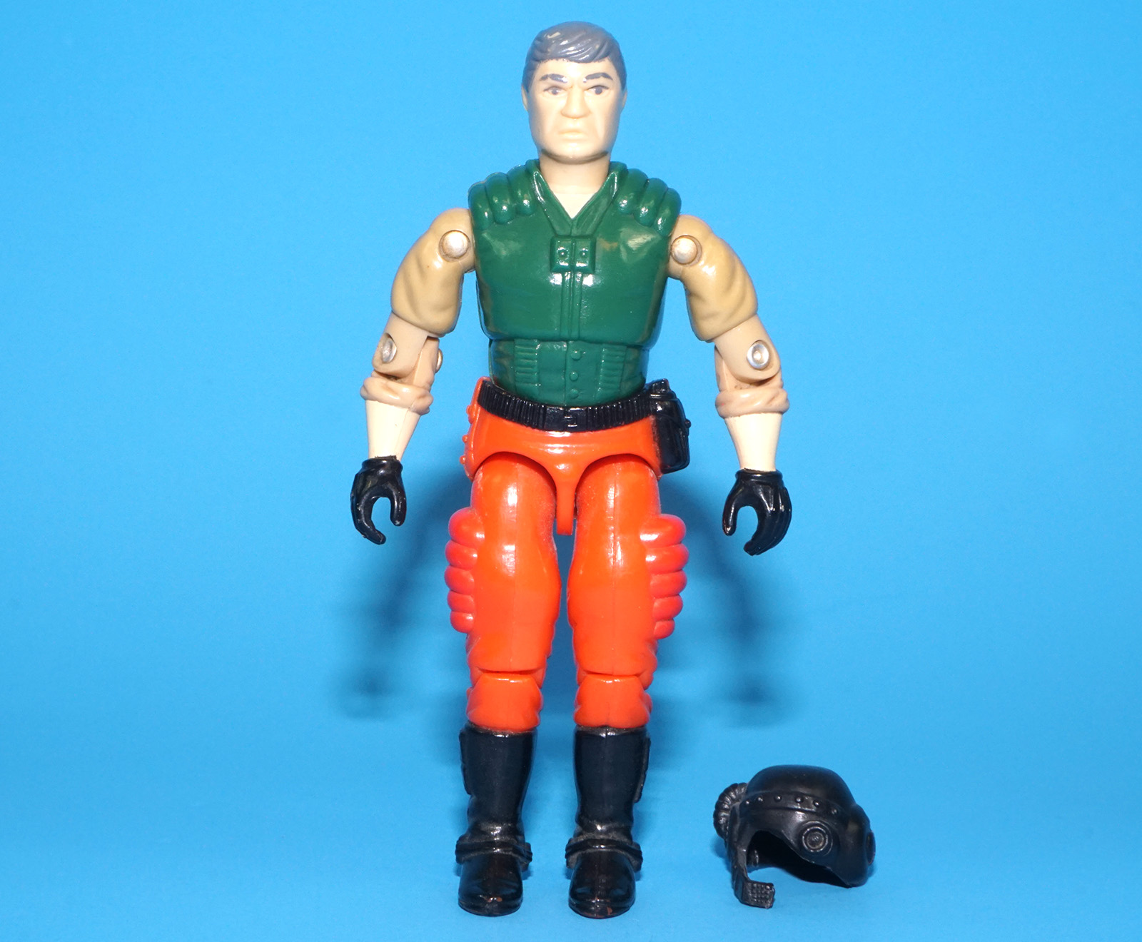 1989 GI JOE HOT SEAT v1 RAIDER DRIVER 100% COMPLETE C9+ HASBRO - Image 3