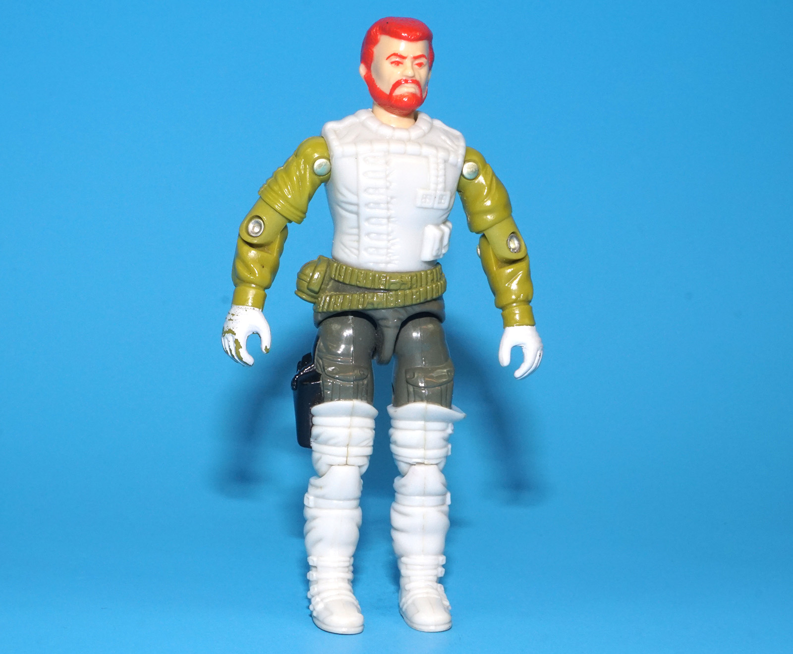 1989 GI JOE LONG RANGE v1 THUNDERCLAP DRIVER C8 HASBRO - Image 2