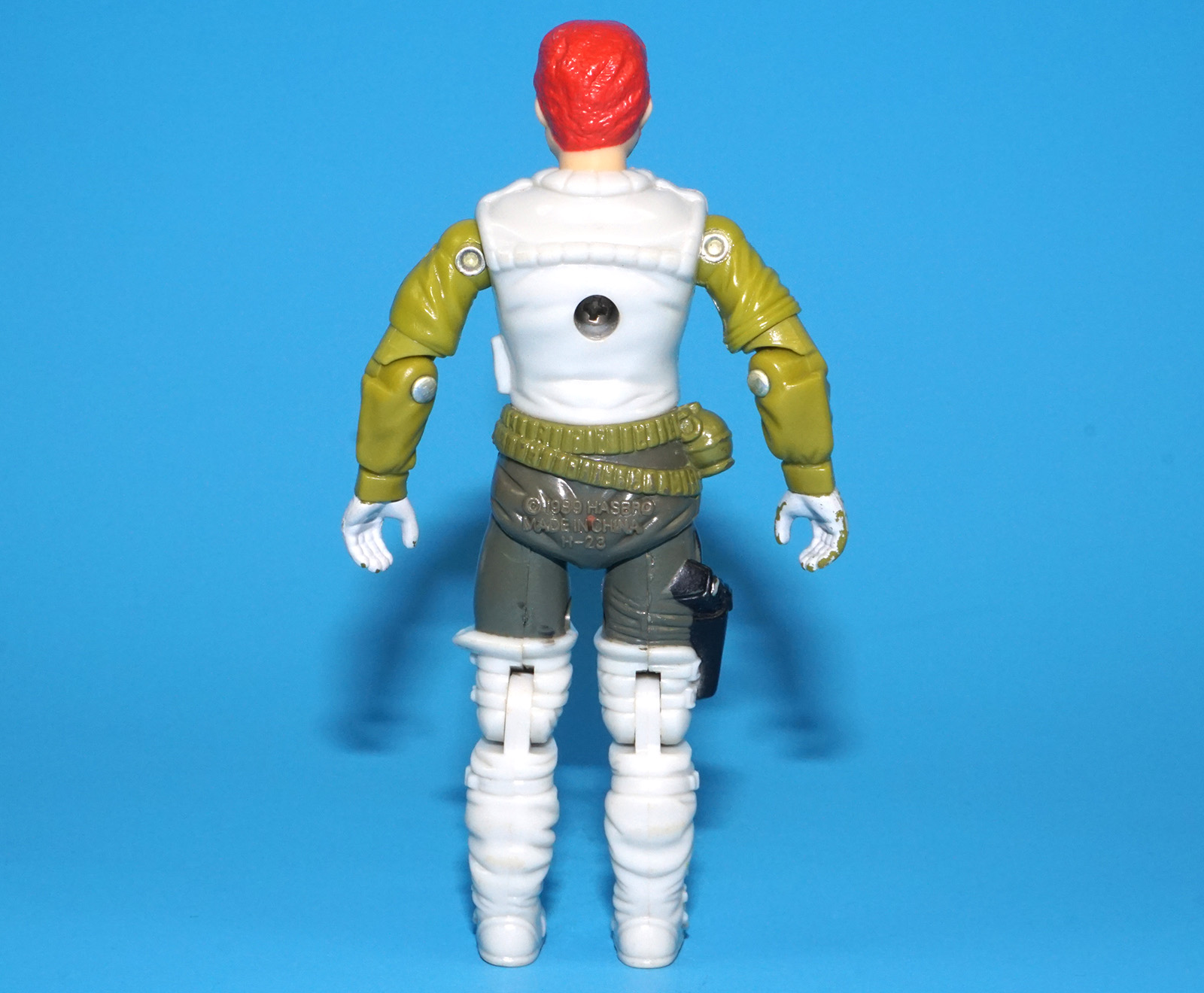 1989 GI JOE LONG RANGE v1 THUNDERCLAP DRIVER C8 HASBRO - Image 3
