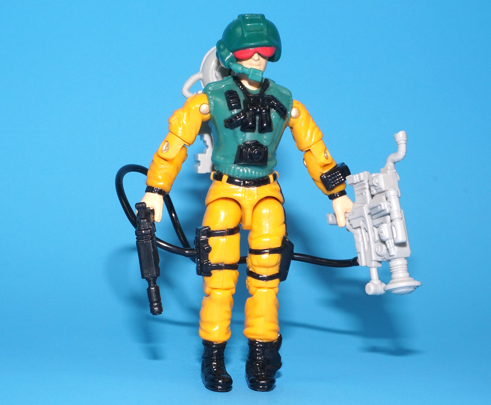 1989 GI JOE SCOOP v1 100% COMPLETE C9+ HASBRO - Image 2