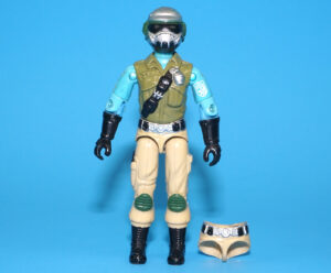 1989 GI JOE STEEL BRIGADE v1d C8+ FACTORY ERROR HASBRO