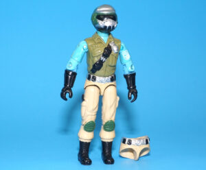 1989 GI JOE STEEL BRIGADE v1d C8+ FACTORY ERROR HASBRO