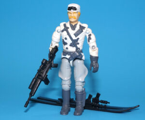 1989 GI JOE WINDCHILL v1 ARCTIC BLAST DRIVER 100% COMPLETE C9 HASBRO