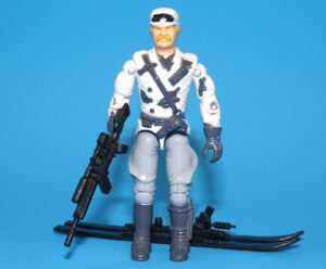 1989 GI JOE WINDCHILL v1 ARCTIC BLAST DRIVER 100% COMPLETE C9 HASBRO