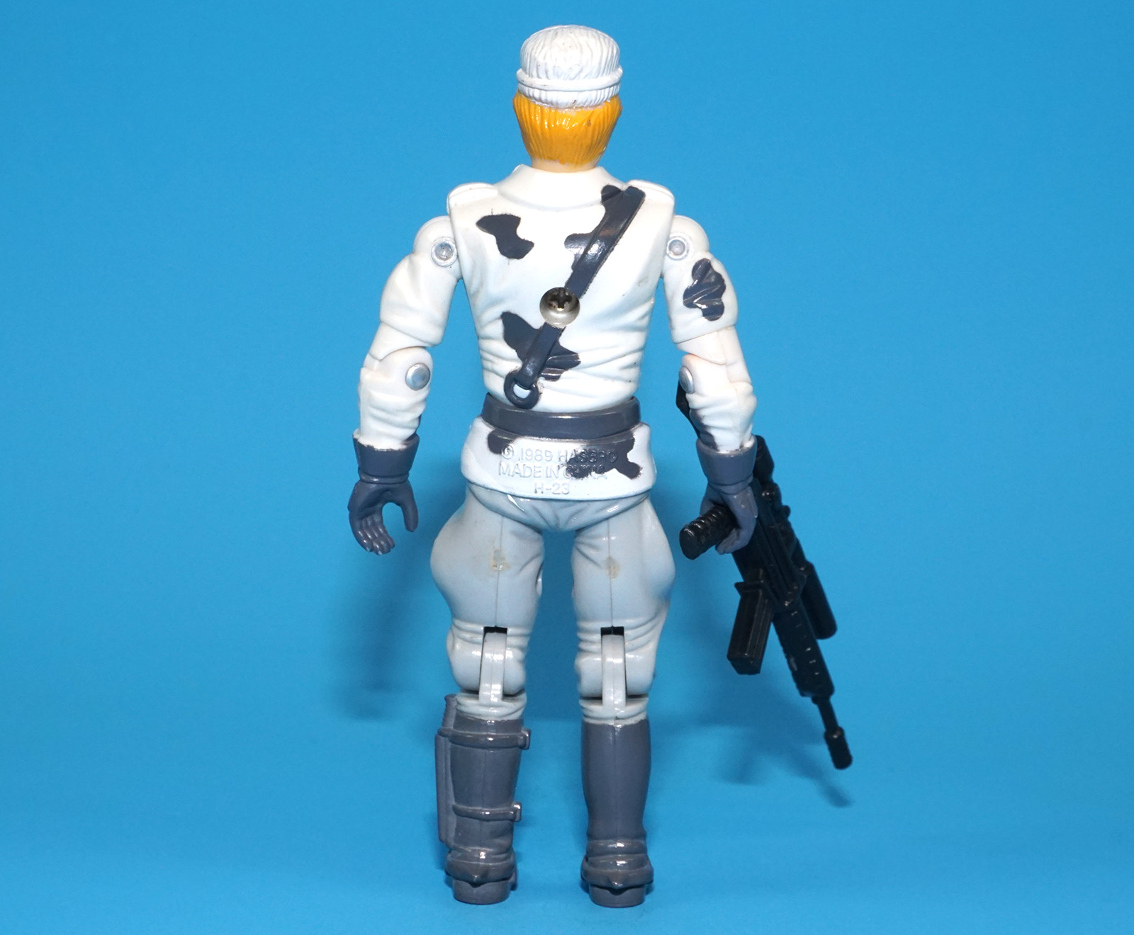 1989 GI JOE WINDCHILL v1 ARCTIC BLAST DRIVER 100% COMPLETE C9 HASBRO - Image 3