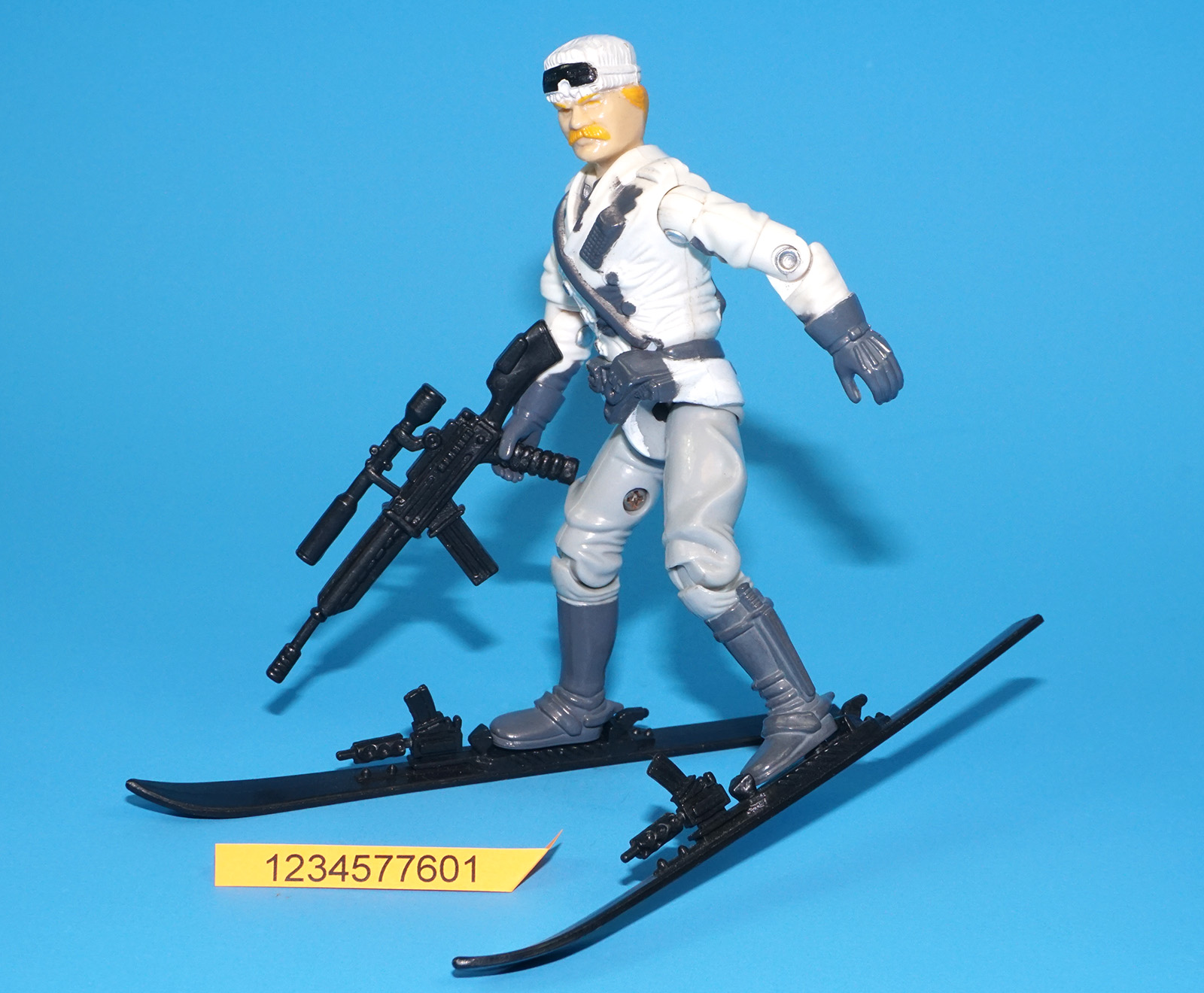 1989 GI JOE WINDCHILL v1 ARCTIC BLAST DRIVER 100% COMPLETE C9 HASBRO - Image 4