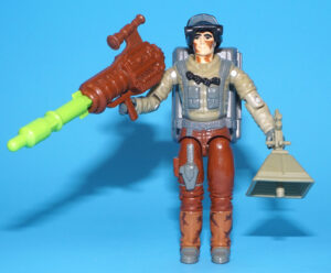 1990 GI JOE BULLHORN v1 EURO MISSILE VARIANT 100% COMPLETE C9+ HASBRO