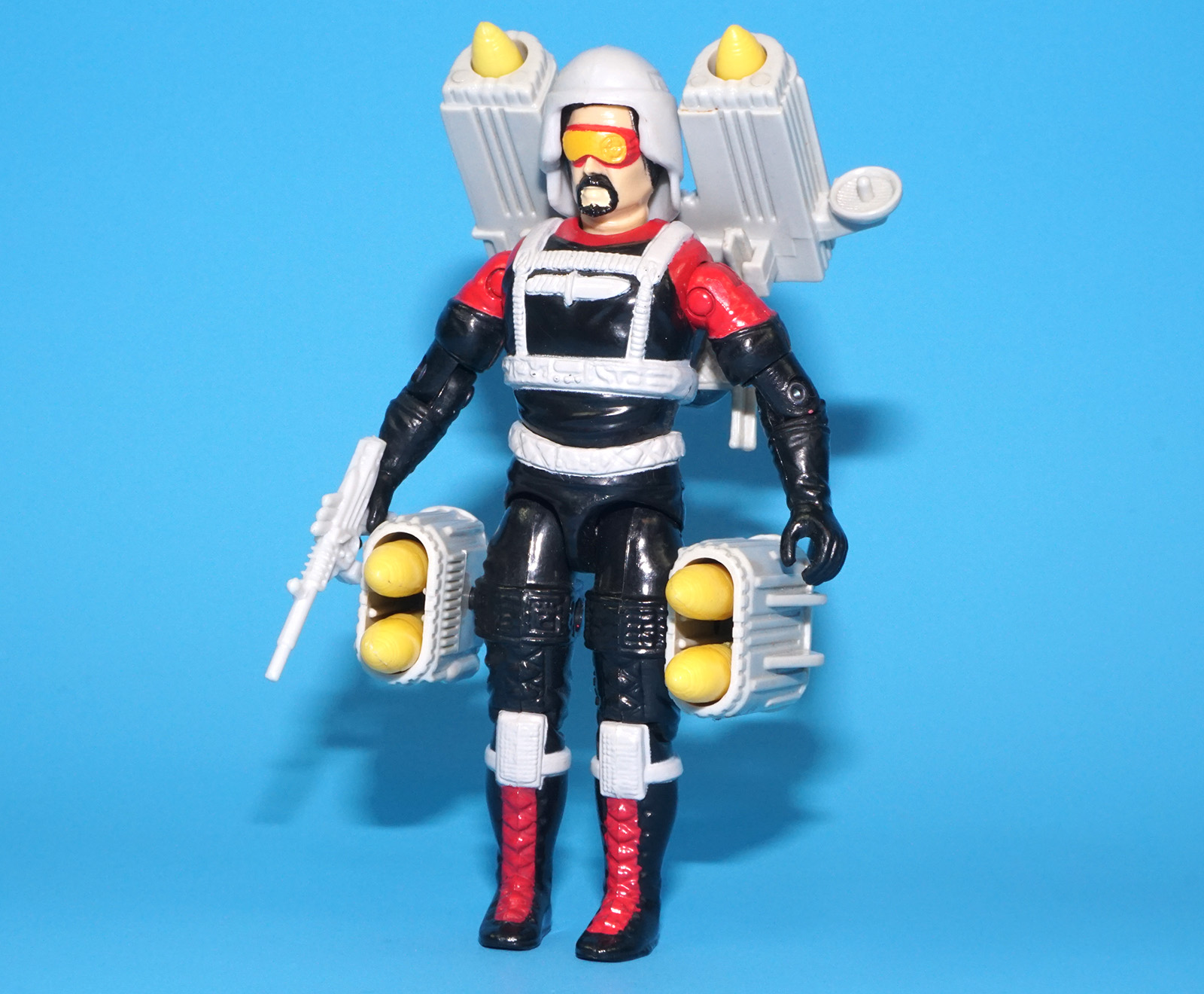 1990 GI JOE METAL-HEAD v1 100% COMPLETE C9 HASBRO - Image 2