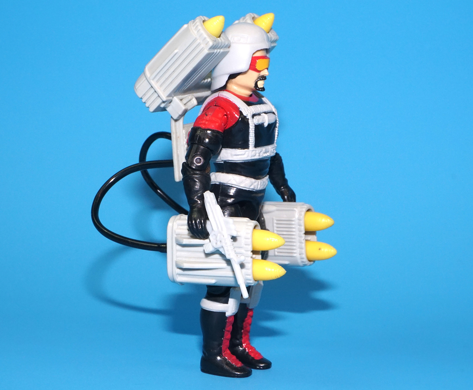 1990 GI JOE METAL-HEAD v1 100% COMPLETE C9 HASBRO - Image 3