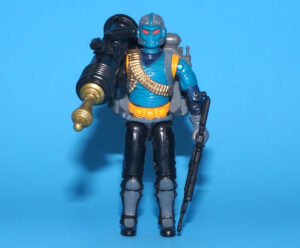 1990 GI JOE RANGE-VIPERS v1 EURO MISSILE VARIANT 100% COMPLETE C9 HASBRO