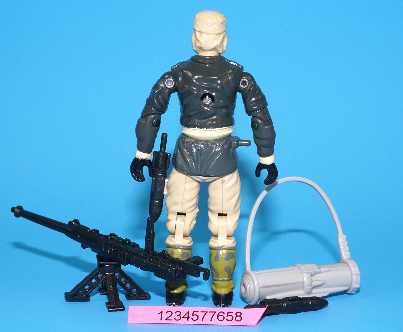 1990 GI JOE RAMPART v1 100% COMPLETE C8+ HASBRO - Image 3