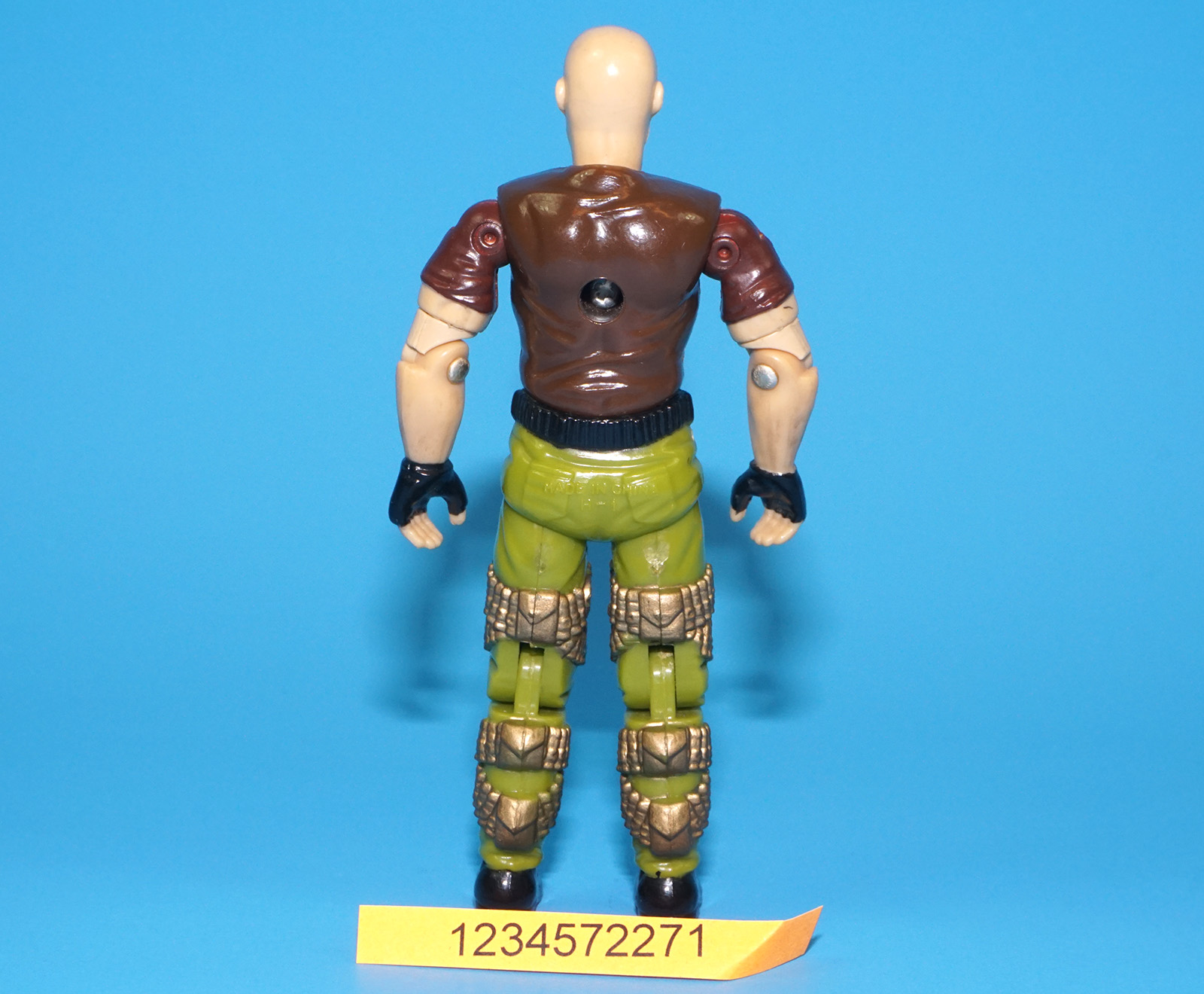 1990 GI JOE SALVO v1 100% COMPLETE C9 HASBRO FACTORY ERROR - Image 8