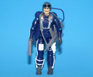 1990 GI JOE SKY PATROL SKYDIVE v1 100% COMPLETE C9 HASBRO