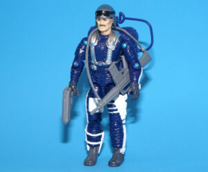 1990 GI JOE SKY PATROL SKYDIVE v1 100% COMPLETE C9 HASBRO