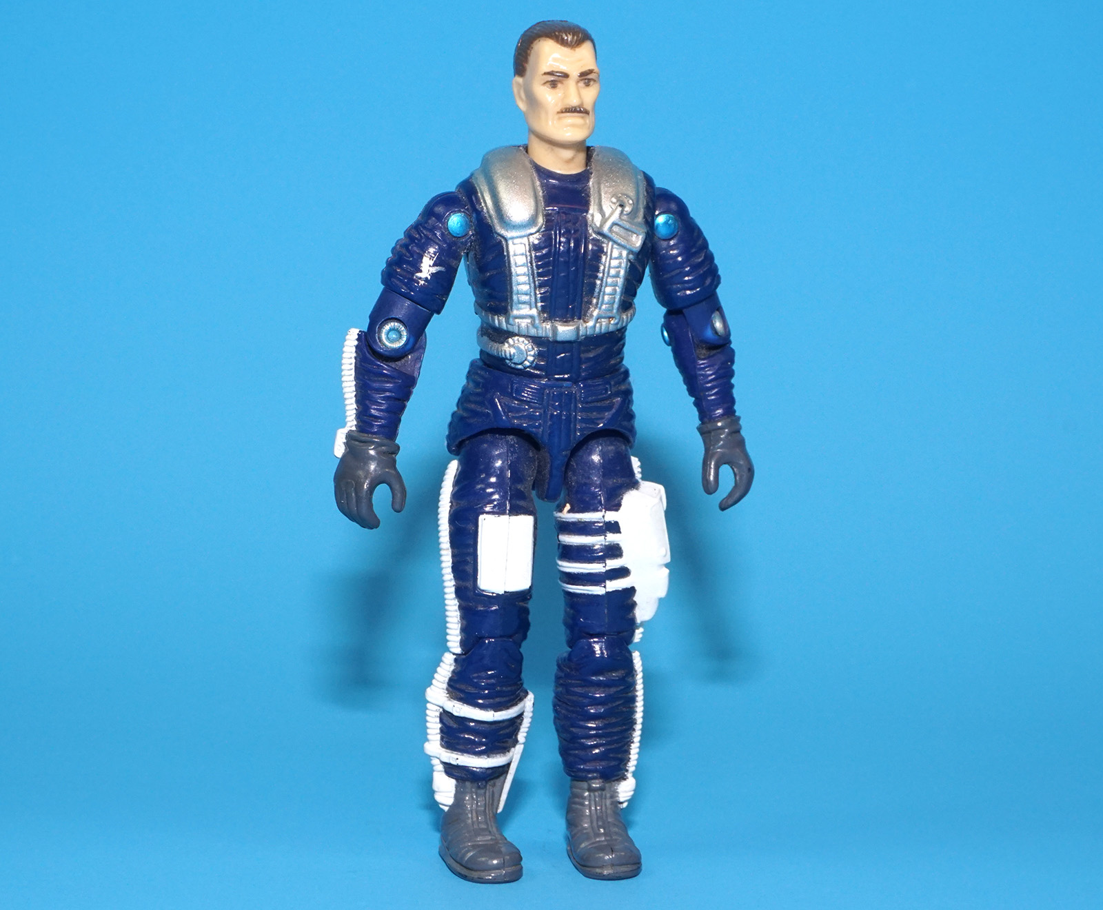 1990 GI JOE SKY PATROL SKYDIVE v1 C9 HASBRO - Image 2