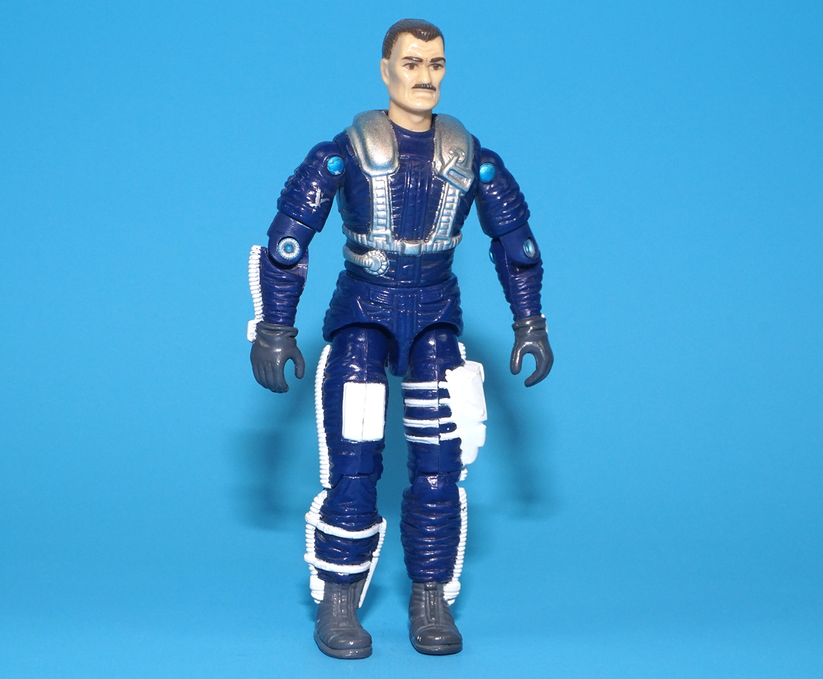 1990 GI JOE SKY PATROL SKYDIVE v1 C9 HASBRO - Image 2