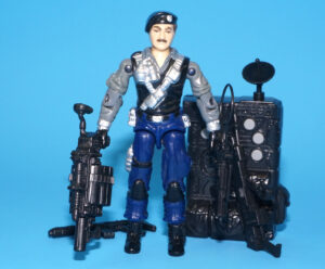 1990 GI JOE SONIC FIGHTERS DIAL-TONE v3 100% COMPLETE C8+ HASBRO WORKS!