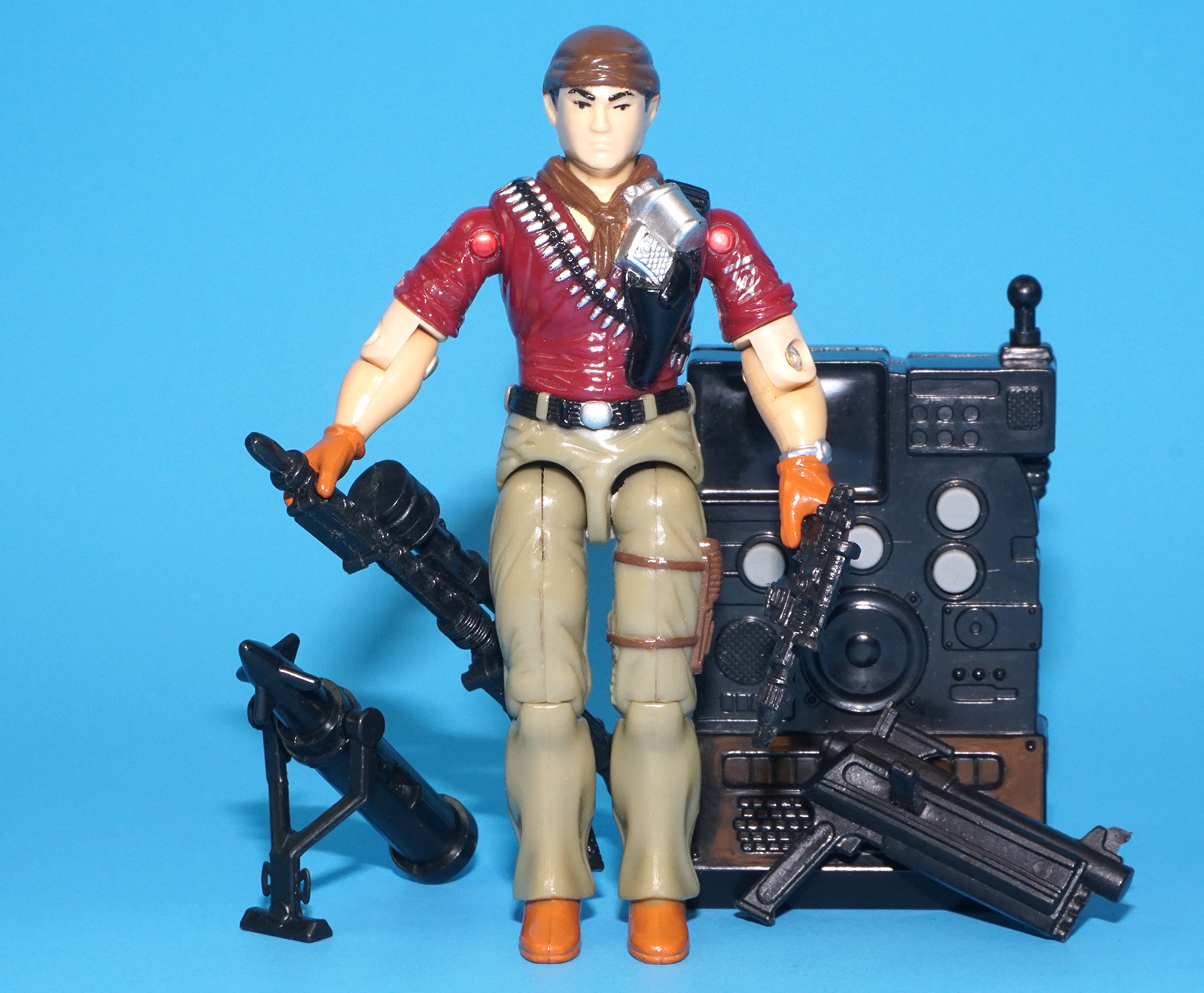 1990 GI JOE SONIC FIGHTERS TUNNEL RAT v2 100% COMPLETE C9+ HASBRO