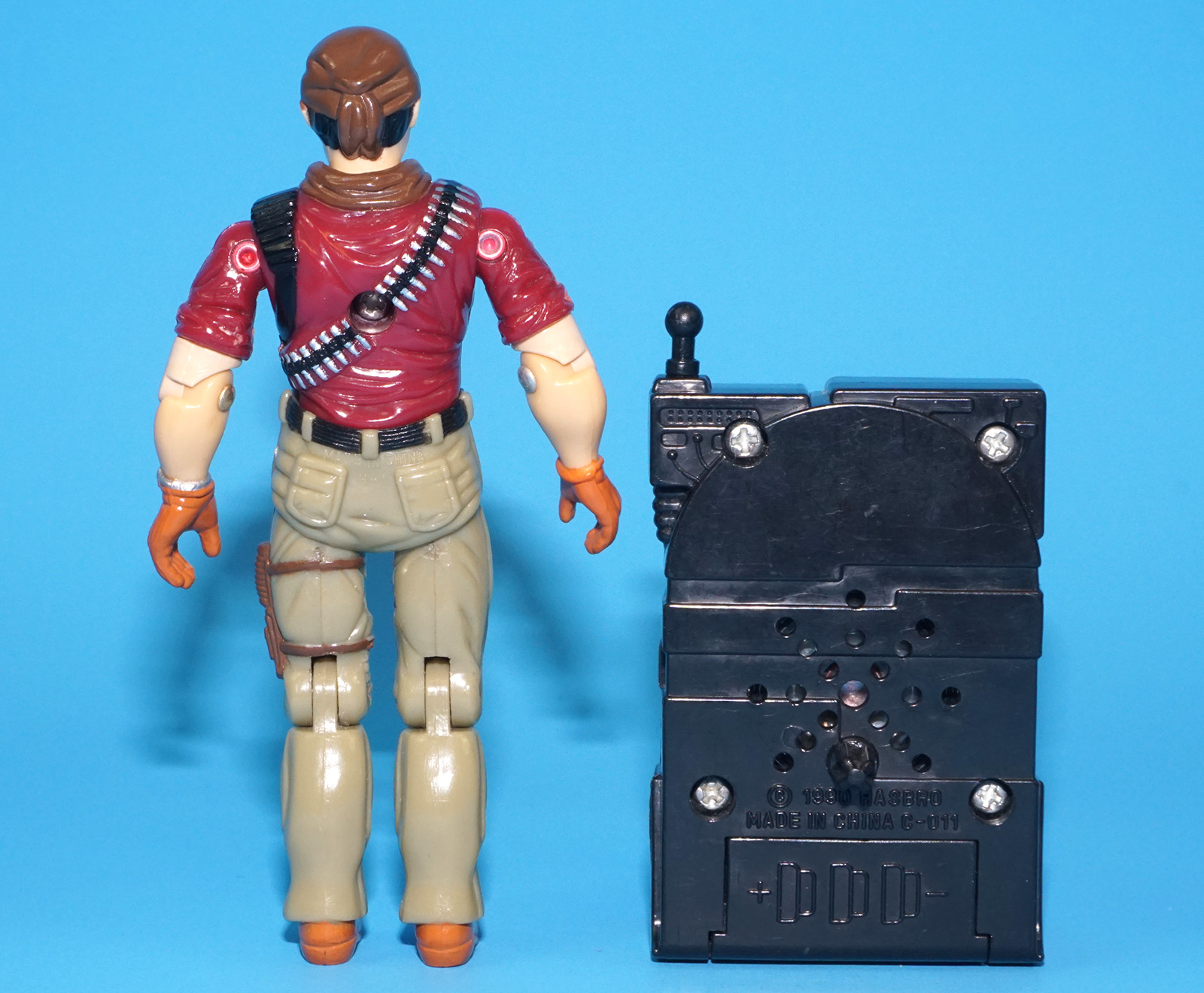 1990 GI JOE SONIC FIGHTERS TUNNEL RAT v2 100% COMPLETE C9+ HASBRO - Image 4
